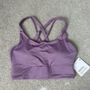 NWT Lululemon Energy Longline Evolve Bra in Lavender Lux sz XS (4)